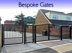 Bespoke steel gates