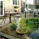 Steel railings in Essex